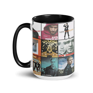 Justin Timberlake Accent Mug Album Cover Collage Gift