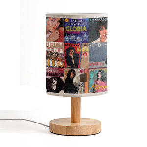 Laura Branigan Album Cover Lamp ’80s Pop Nostalgia Home Decor