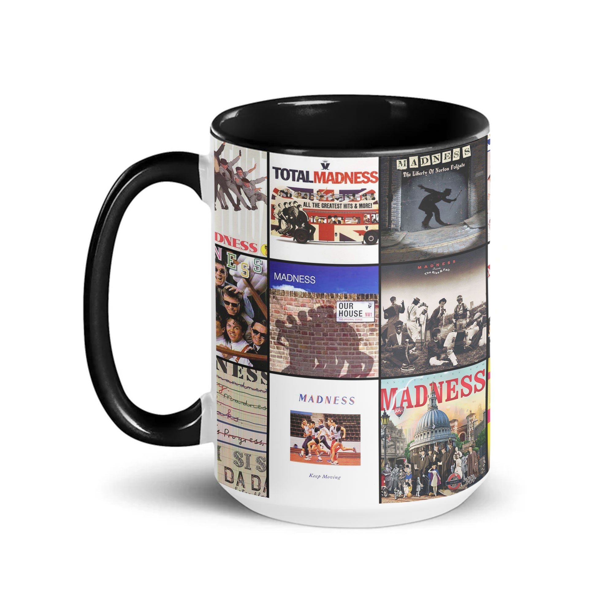 Madness Accent Mug A Nostalgic Tribute to Ska & New Wave Classics