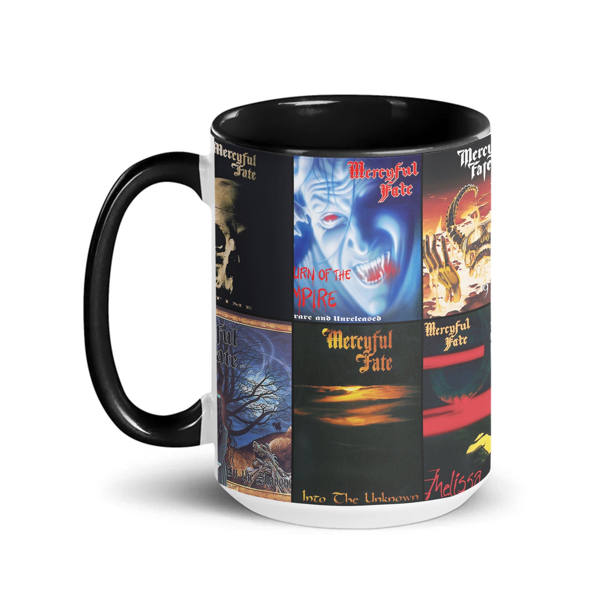 Mercyful Fate Accent Mug Album Cover Collage Gift