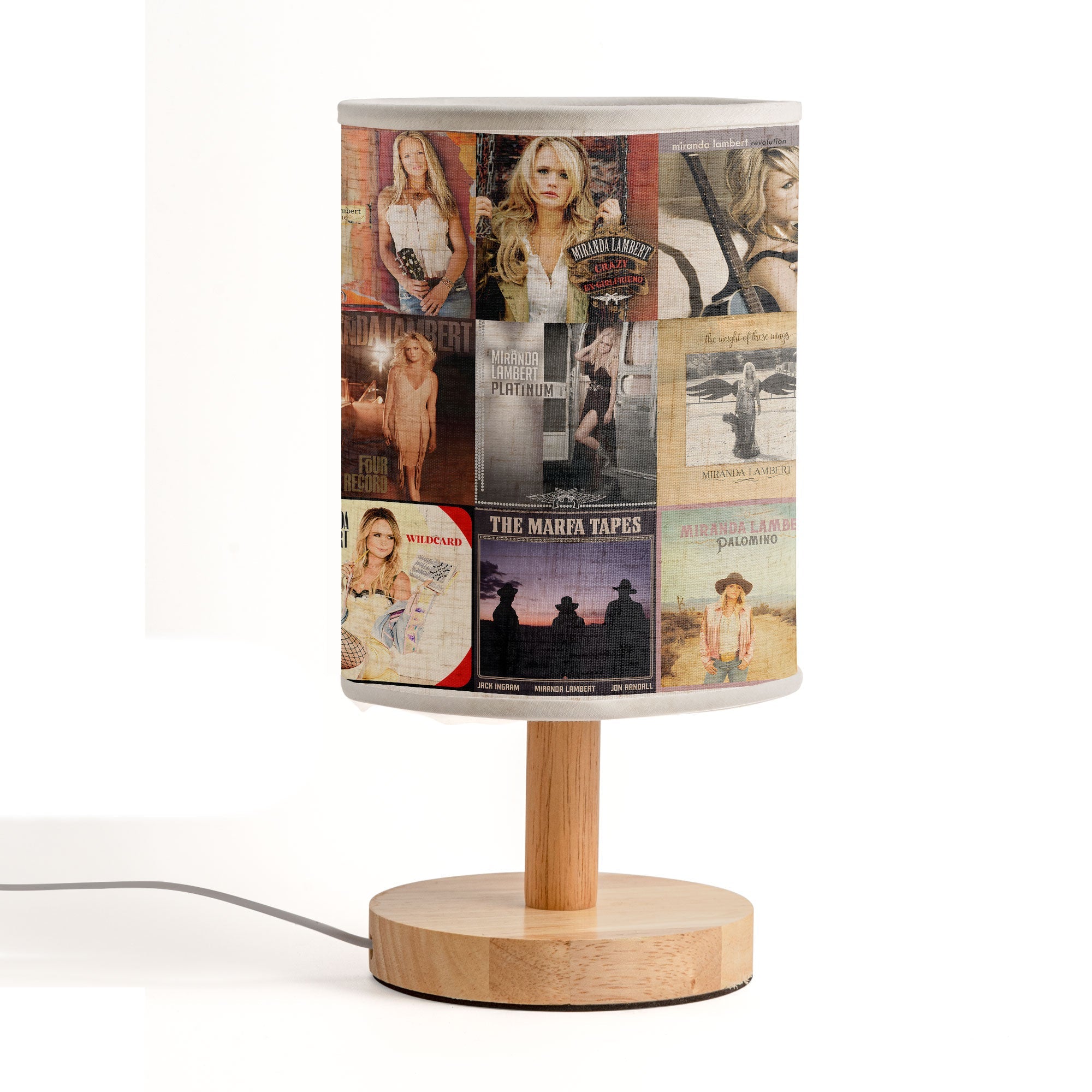 Miranda Lambert Fabric Lamp Country Glow for the Soul