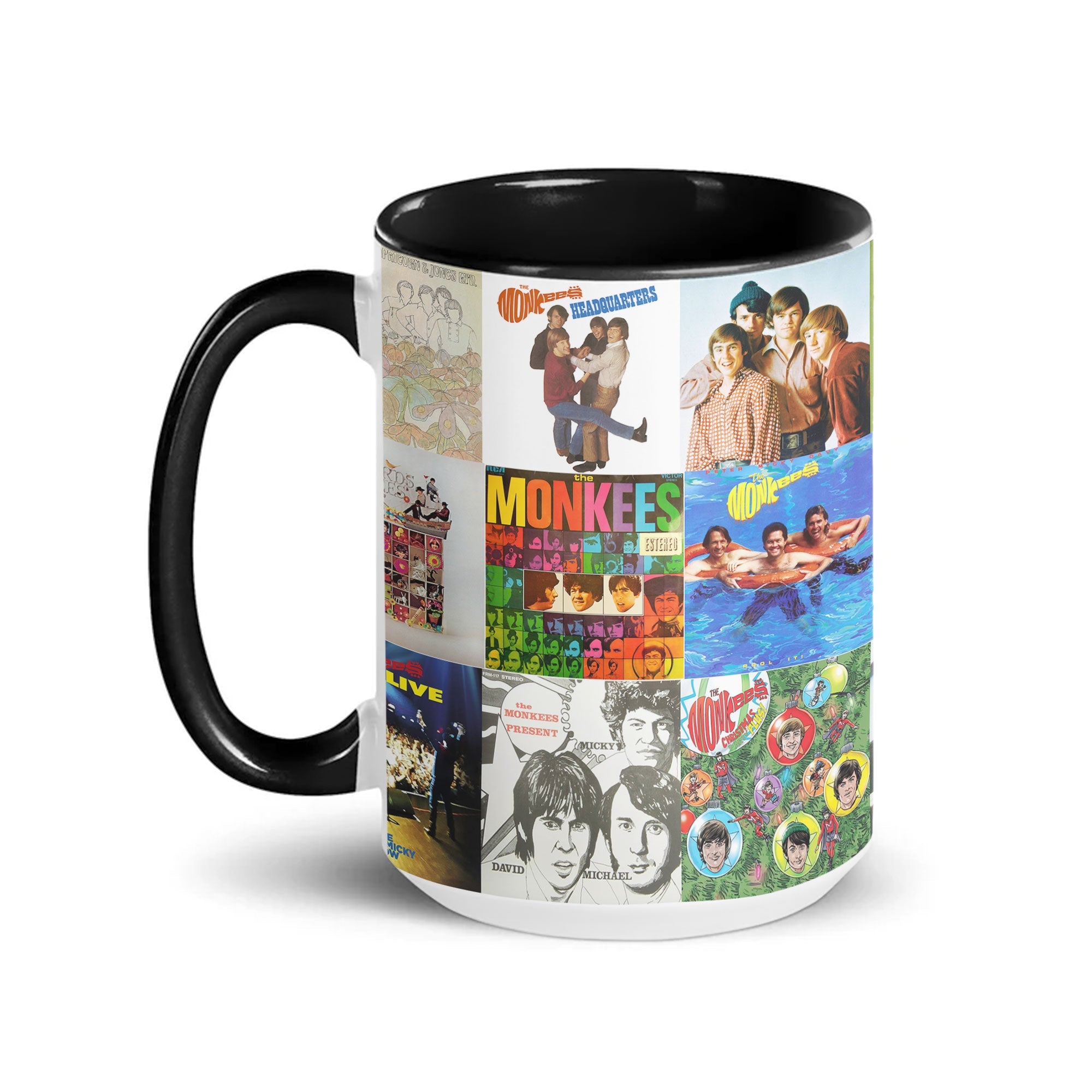 The Monkees Accent Mug Classic Album Cover Collage Gift