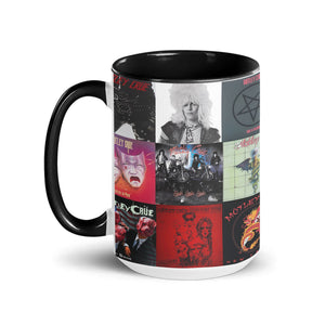 Mötley Crüe Accent Mug Classic Hard Rock Album Collage Gift