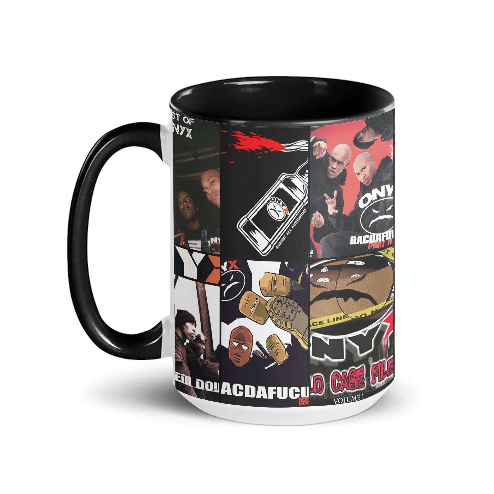 Onyx Accent Mug Hardcore Hip-Hop Album Collage Gift