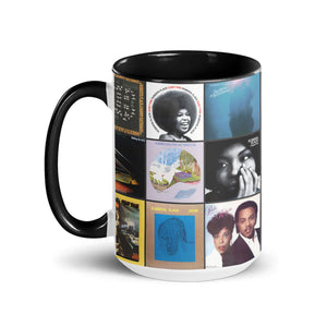 Roberta Flack Accent Mug Soulful Classics Album Collage Gift