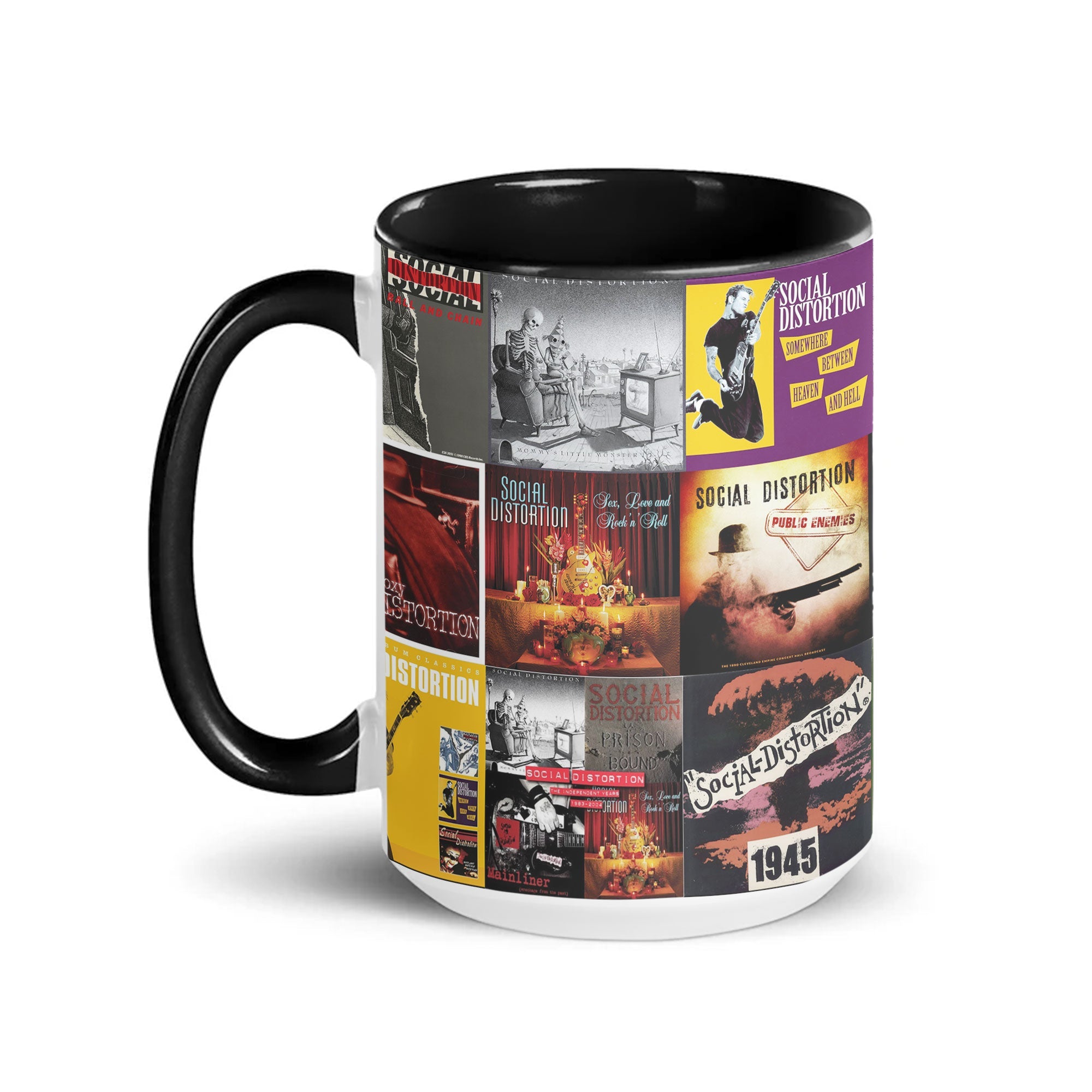 Social Distortion Accent Mug Album Cover Collage Gift