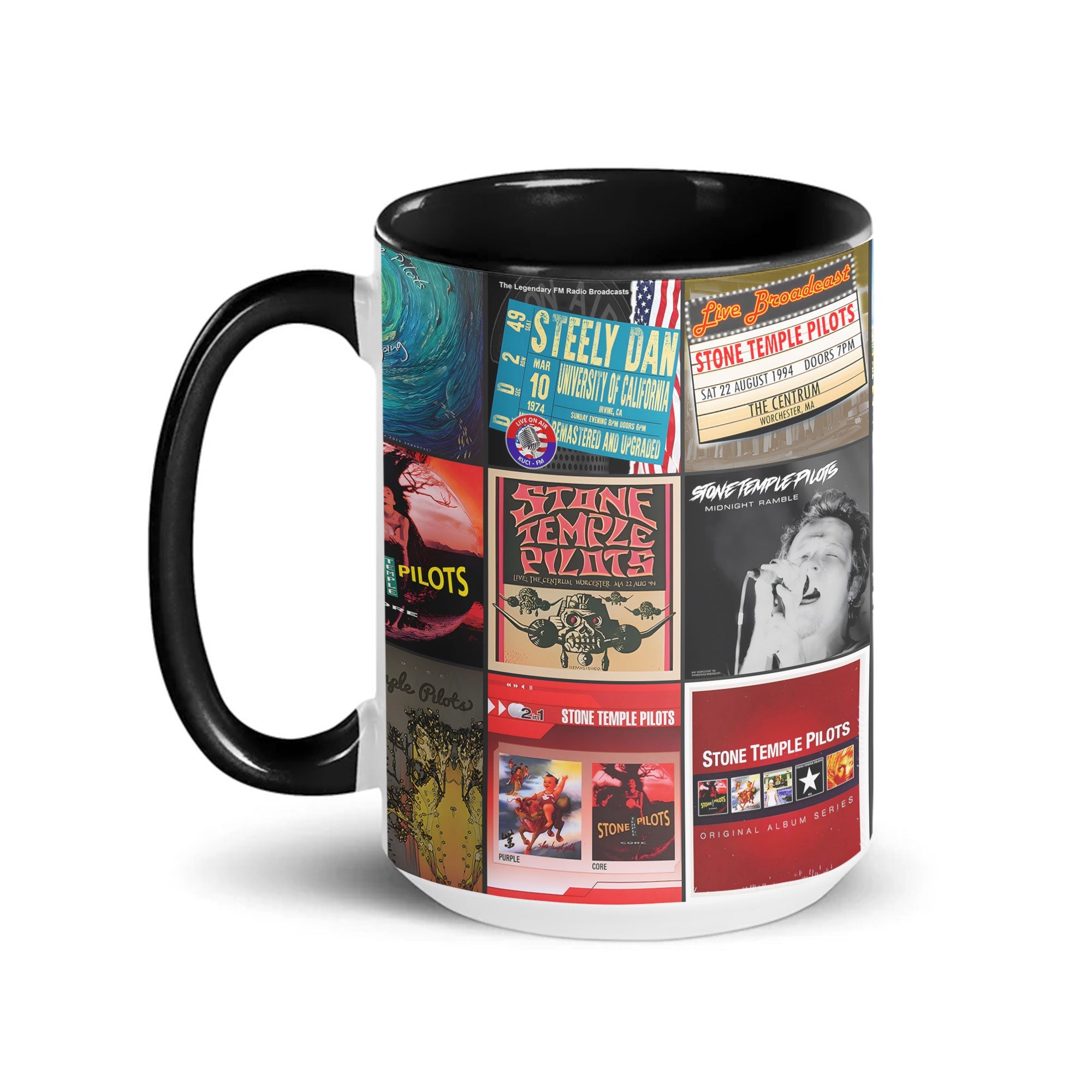 Stone Temple Pilots Accent Mug Classic Album Cover Collage Gift