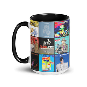Talking Heads Accent Mug Classic Album Cover Collage Gift