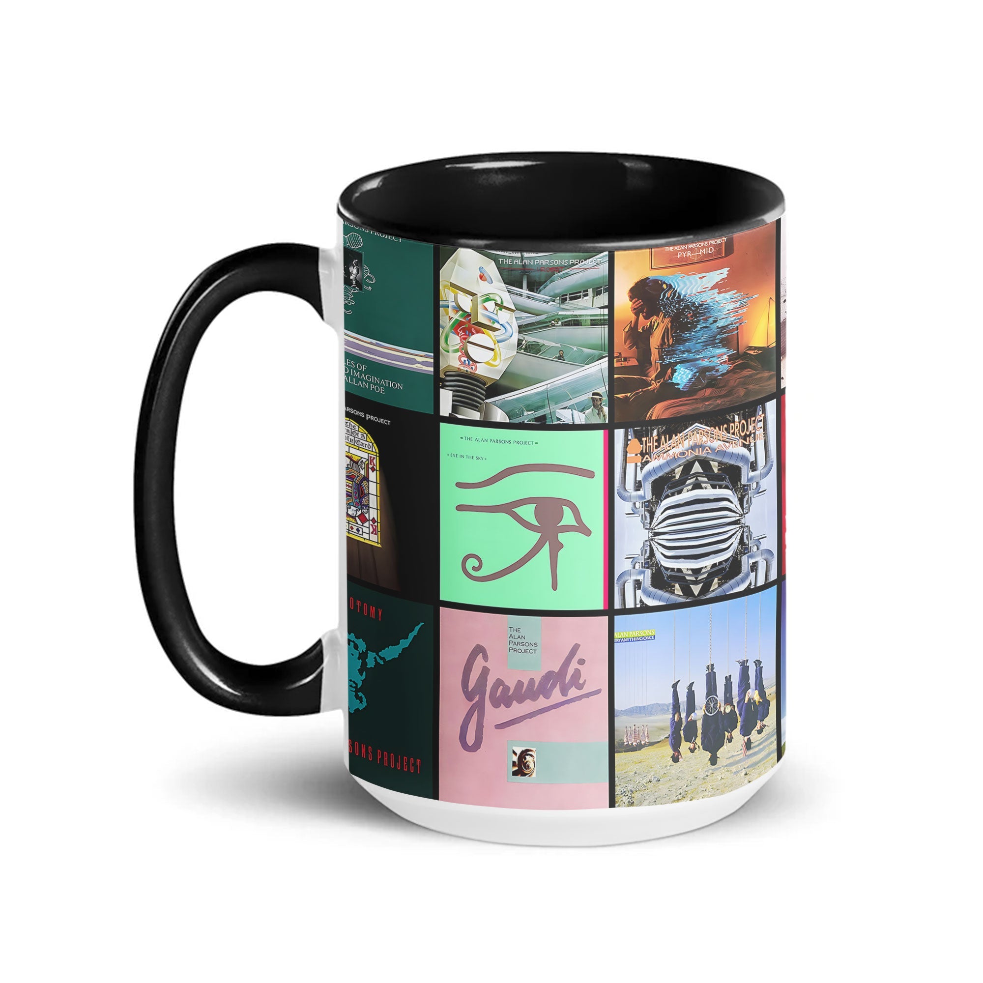 The Alan Parsons Project Accent Mug Album Cover Collage Gift