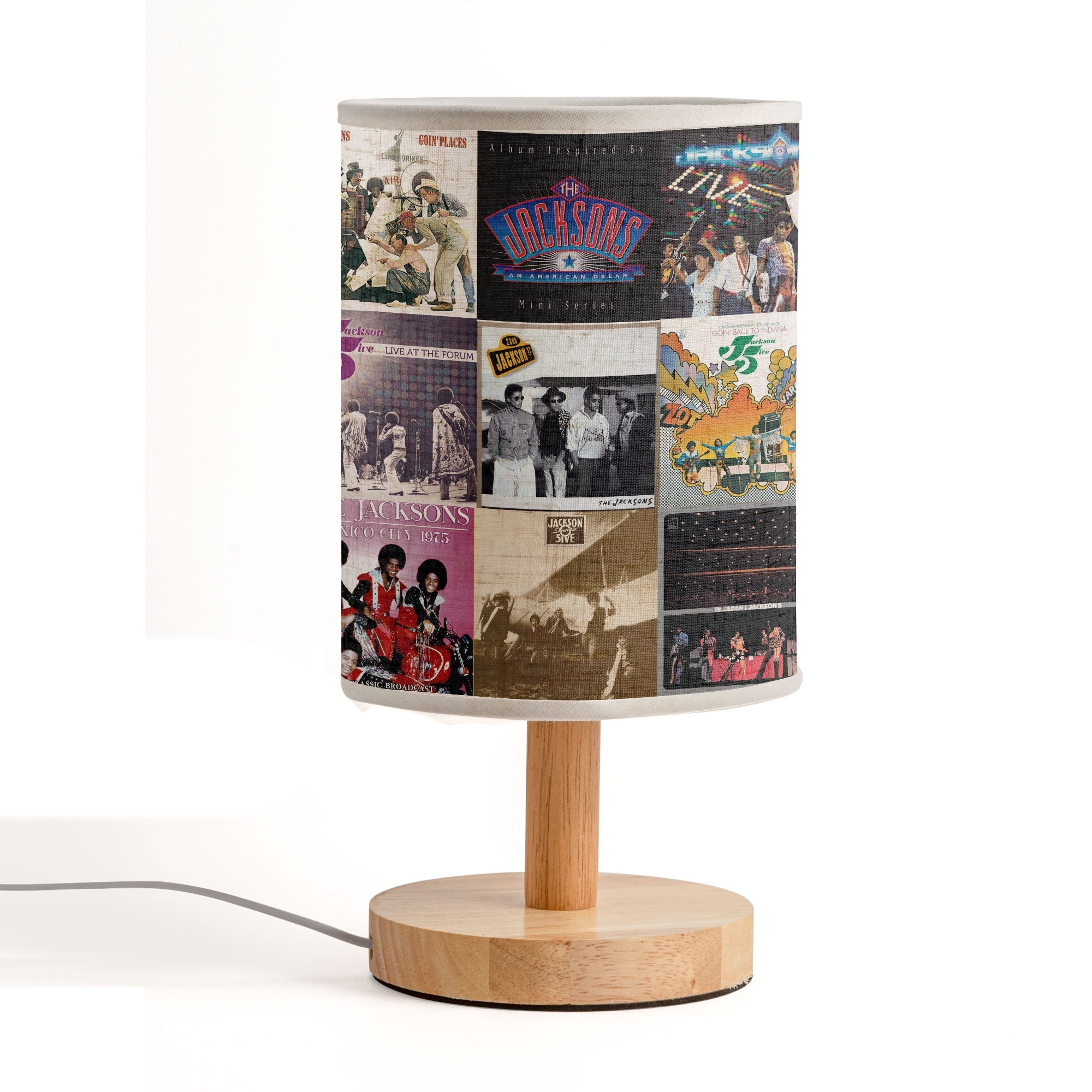 The Jackson 5 Fabric Lamp Motown Magic Illuminated