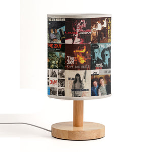 The Jam Album Art Fabric Lamp Retro British Rock Vibes