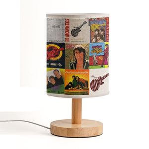 The Monkees Albums Lamp 60s Pop Rock Nostalgia Table Light