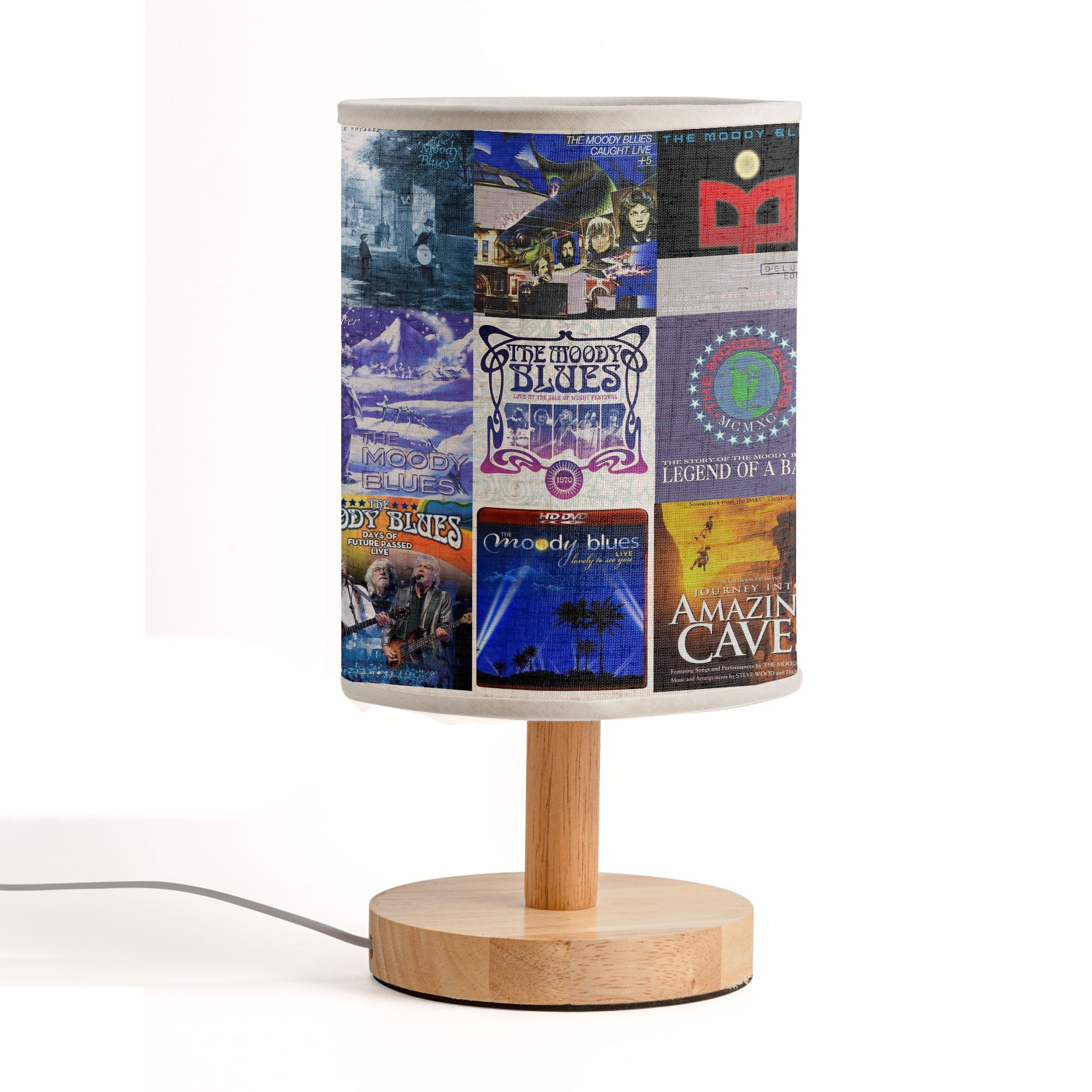Timeless Sound & Light The Moody Blues Albums Lamp 🌌🎶