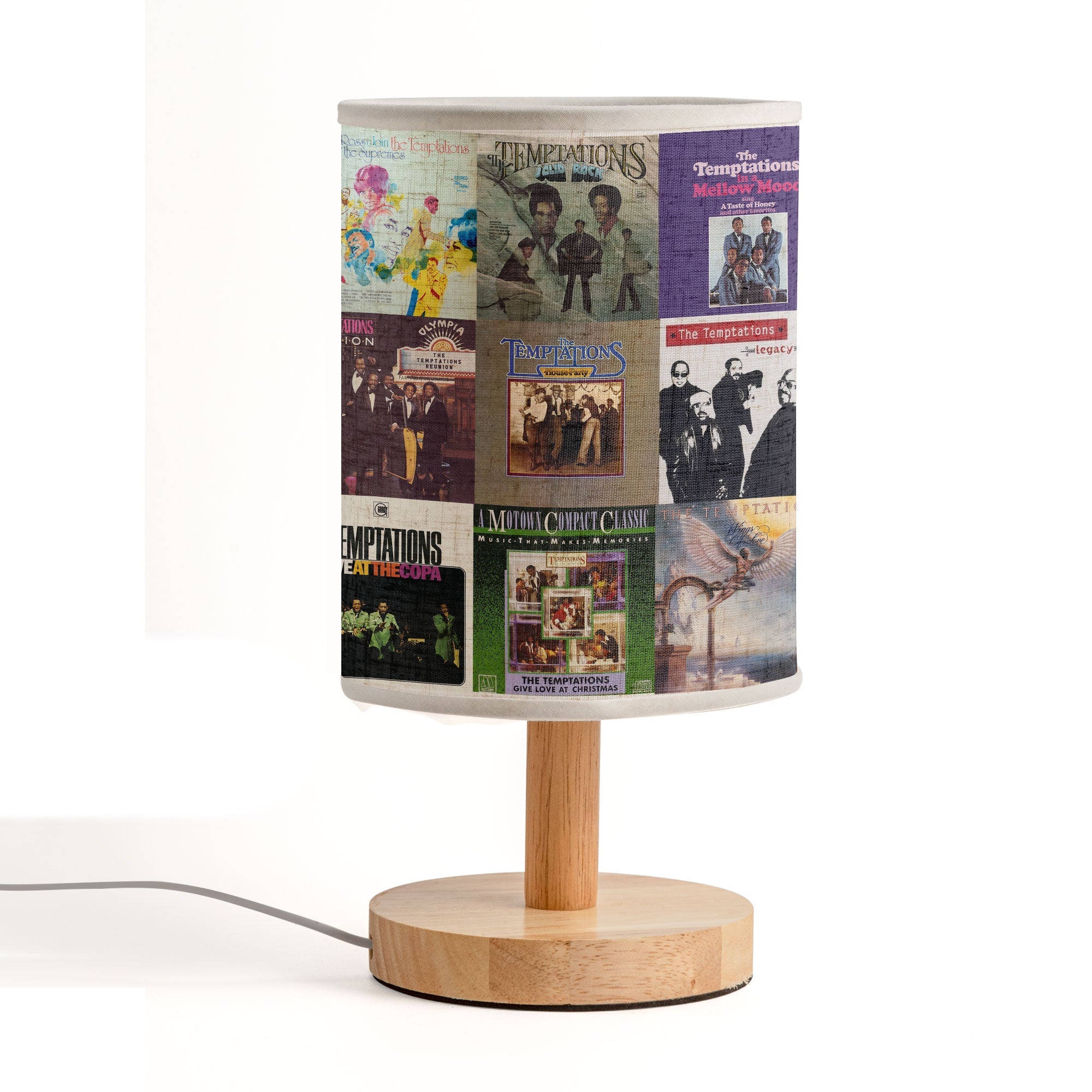 The Temptations Album Cover Lamp Motown Soul Nostalgia Home Decor