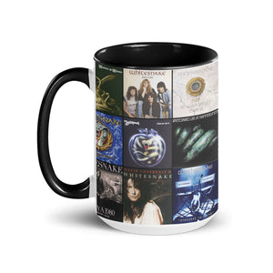 Whitesnake Accent Mug Classic Rock Nostalgia Collage Gift