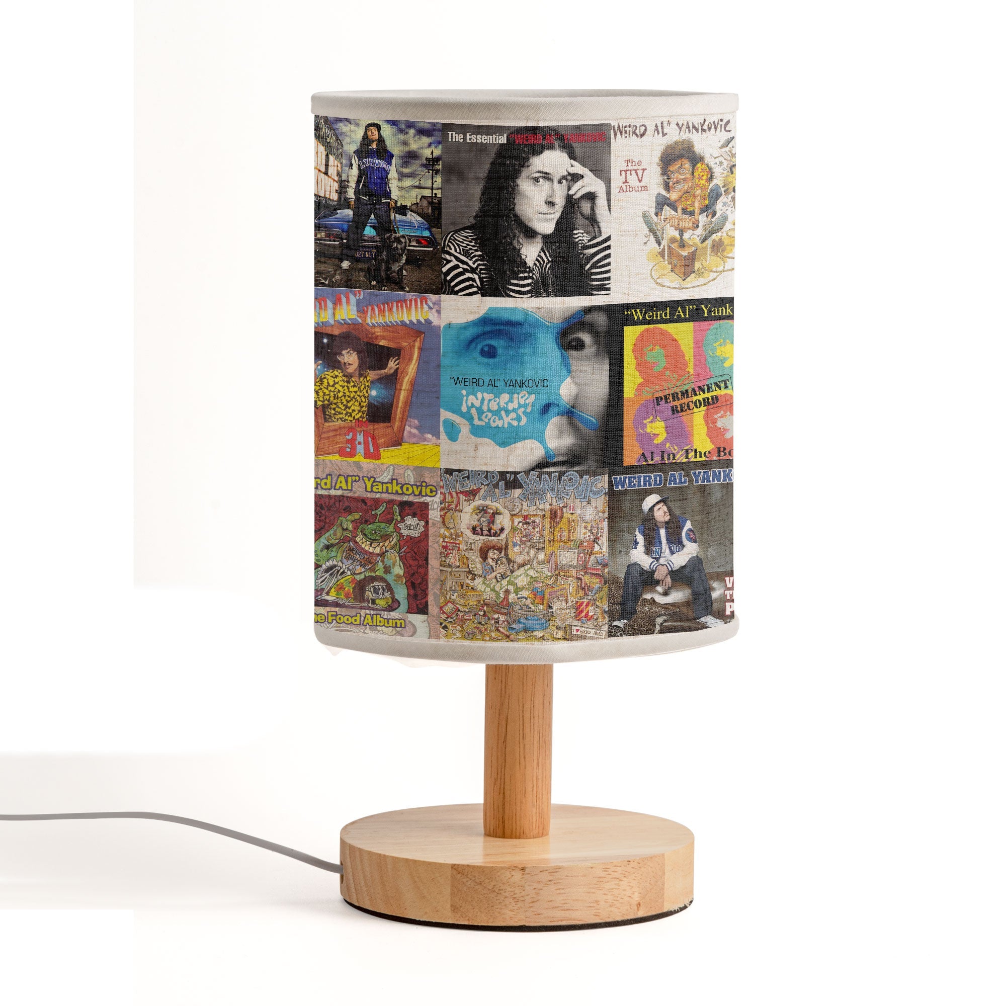 Weird Al Yankovic Albums Lamp Light Up with Laughter and Parody