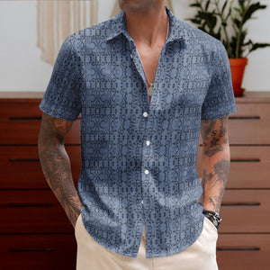 Grateful Dead Accent Hawaiian Shirt – Dancing Bears All-Over Print Button-Up