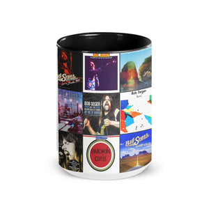 Bob Seger Accent Mug Classic Album Cover Collage Gift