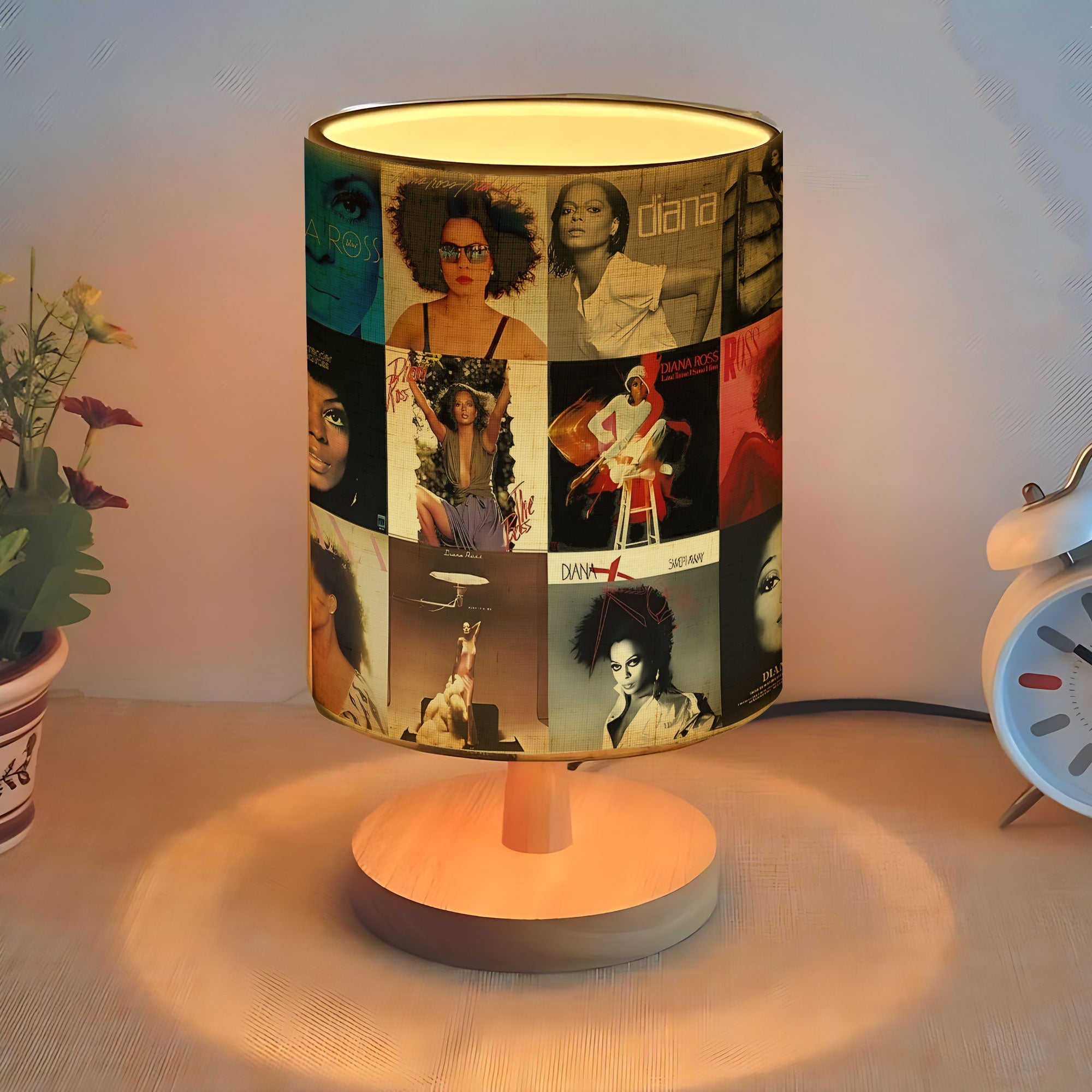 Diana Ross Albums Fabric Lamp The Supreme Light of Soul ✨
