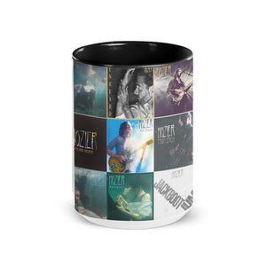 Hozier Accent Mug Classic Album Cover Collage Gift for Indie & Soul Music Fans