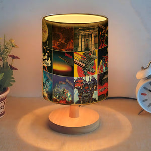 Judas Priest Albums Fabric Lamp A Tribute to the Gods of Heavy Metal