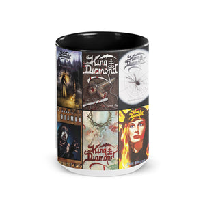 King Diamond Accent Mug Heavy Metal Album Cover Collage Gift