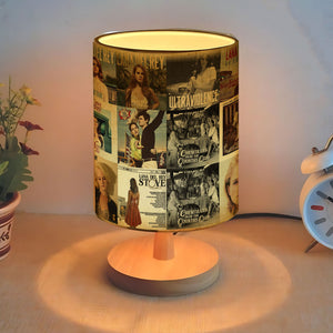 Lana Del Rey Albums Fabric Lamp Dreamy Vintage - Inspired Table Light