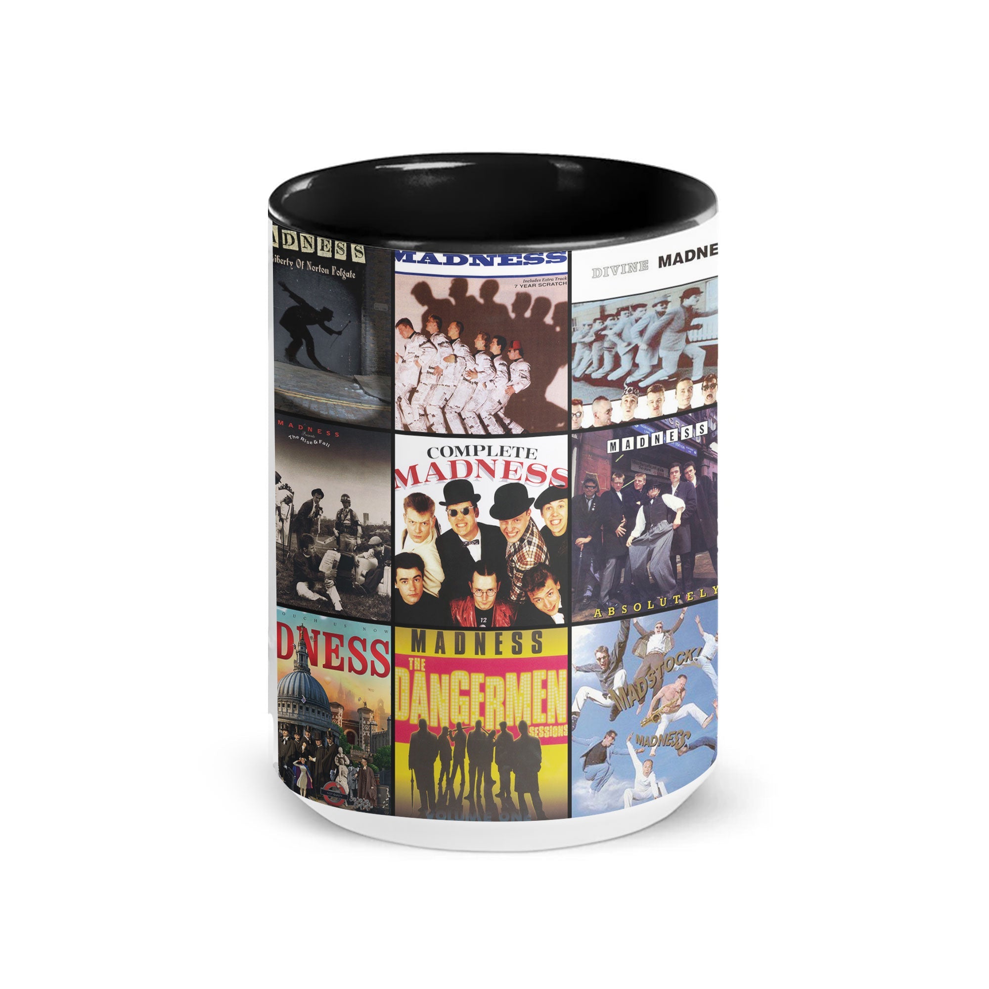 Madness Accent Mug A Nostalgic Tribute to Ska & New Wave Classics