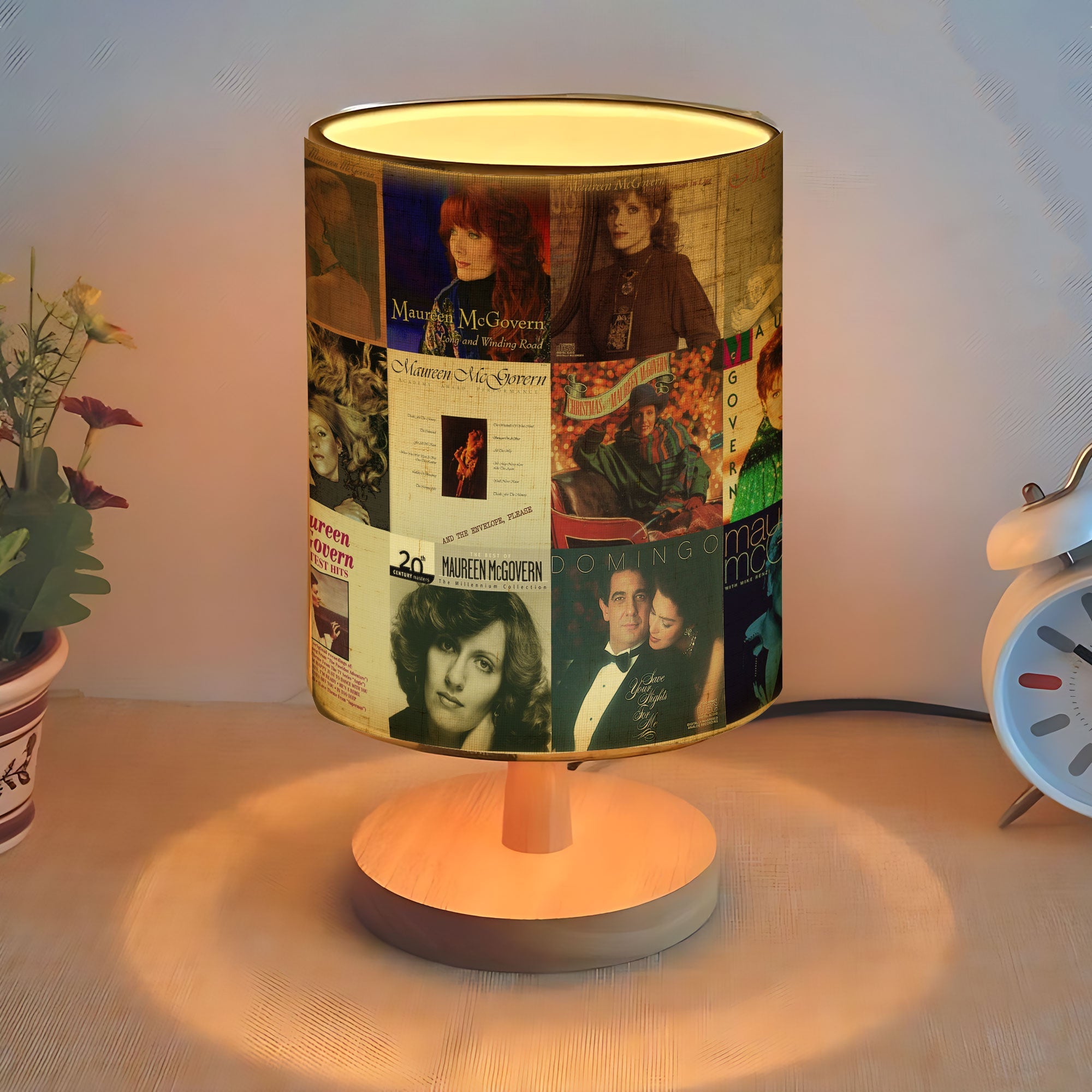 Maureen McGovern Album Cover Lamp Classic Vocal Nostalgia Home Decor