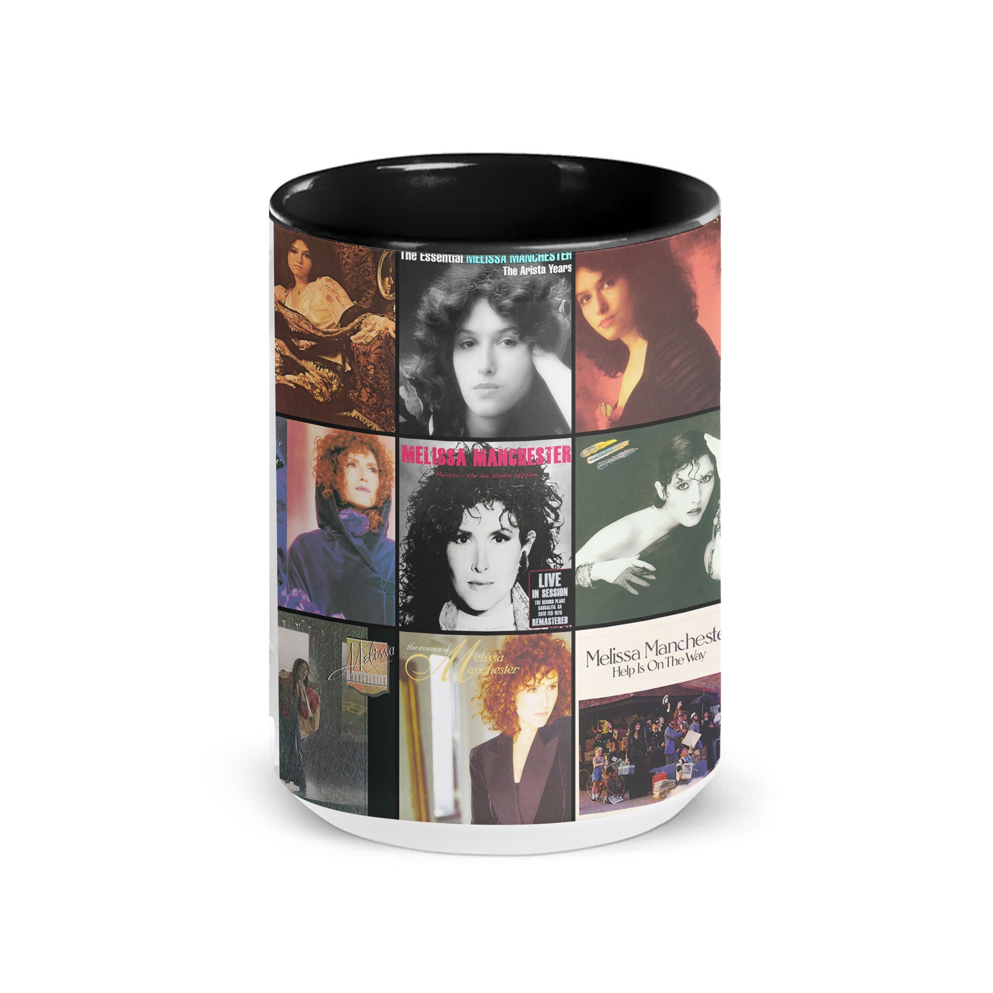 Melissa Manchester Accent Mug Album Cover Collage Gift