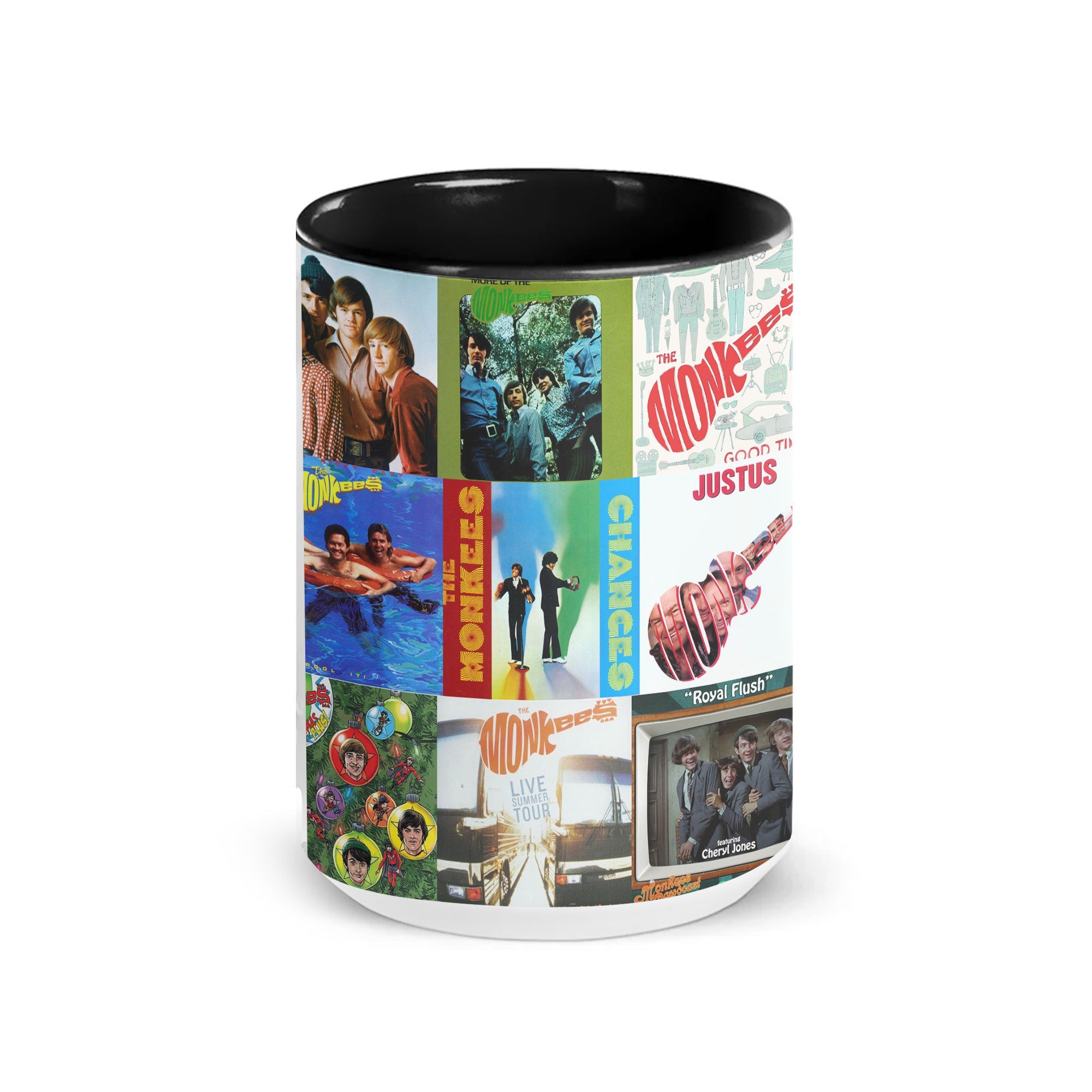 The Monkees Accent Mug Classic Album Cover Collage Gift