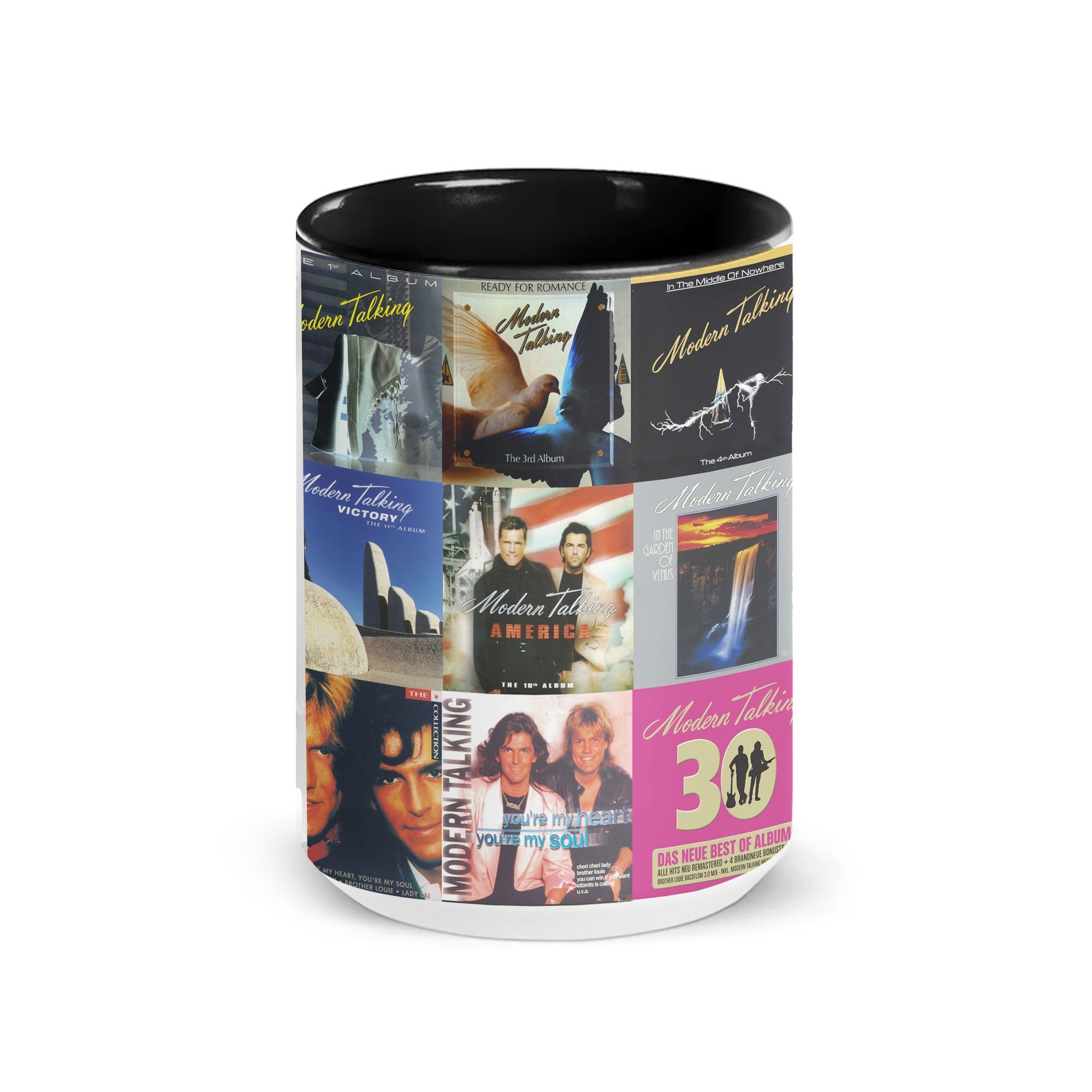 Modern Talking Accent Mug A Nostalgic Tribute to Euro-Pop Legends