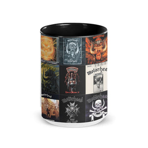 Motörhead Accent Mug Classic Album Cover Collage Gift for Heavy Metal Fans