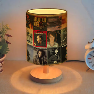 Neil Diamond Albums Fabric Lamp A Beautiful Noise for the Soul