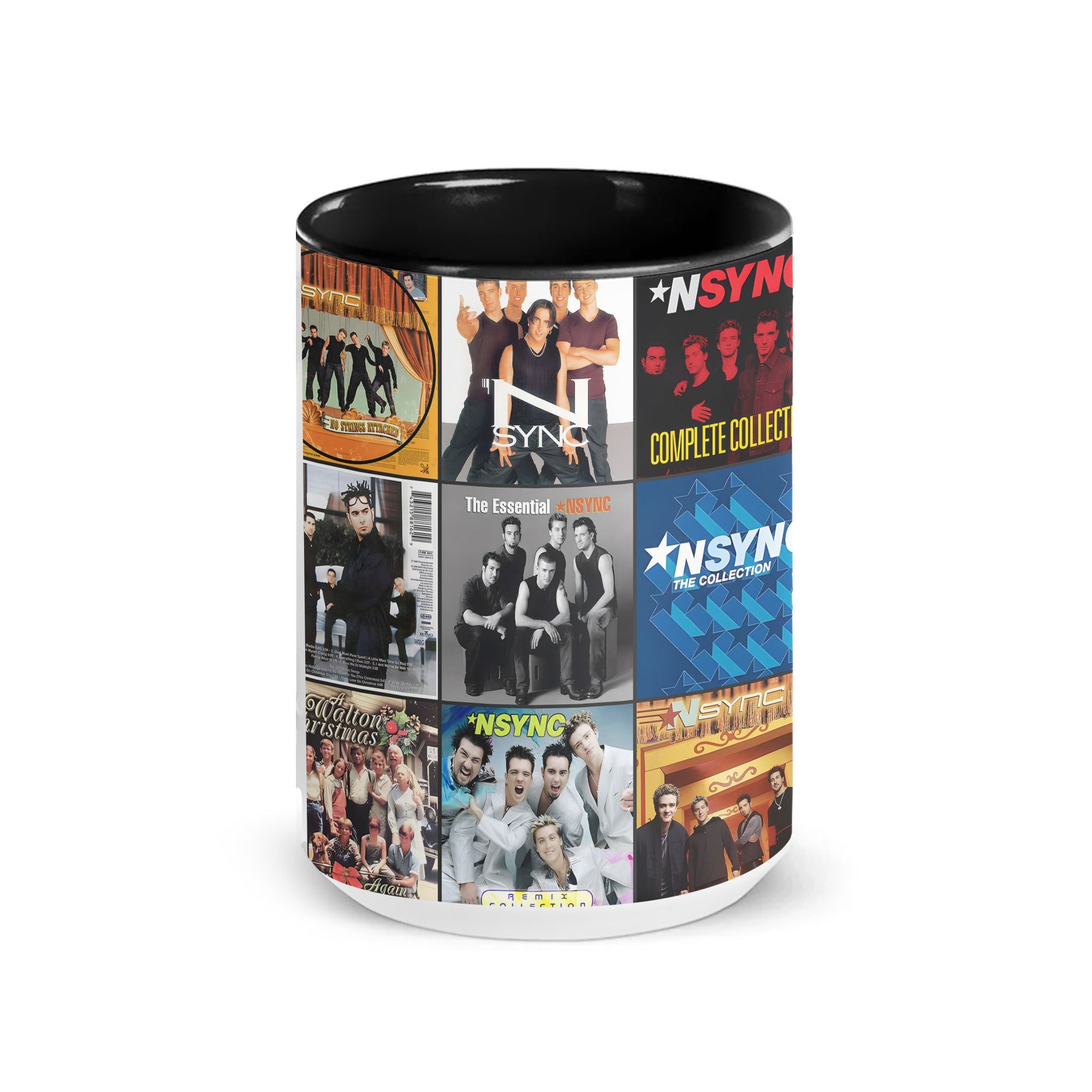 NSYNC Accent Mug Pop Legend Album Cover Collage Gift