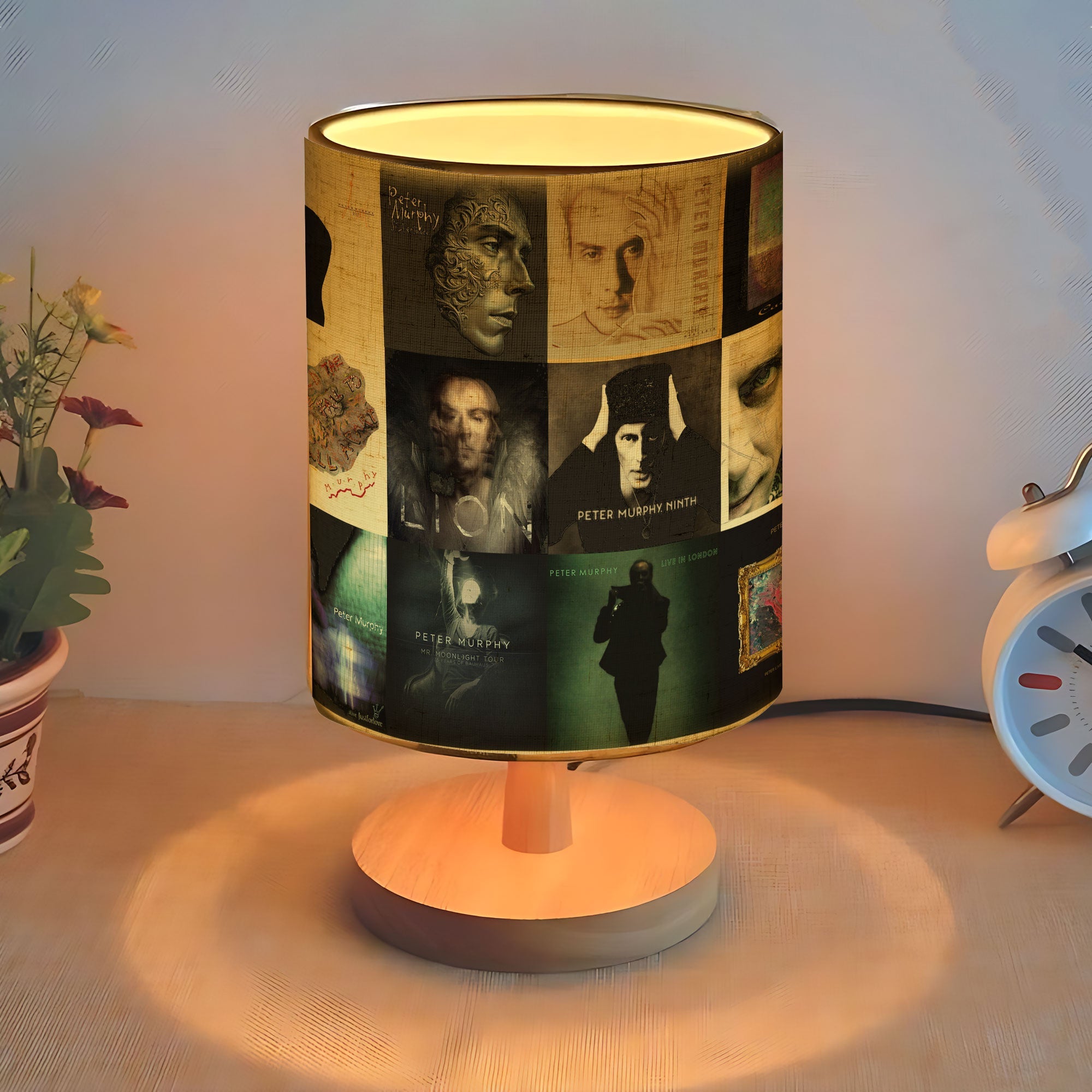 Peter Murphy Album Cover Lamp Gothic Rock Inspired Home Decor