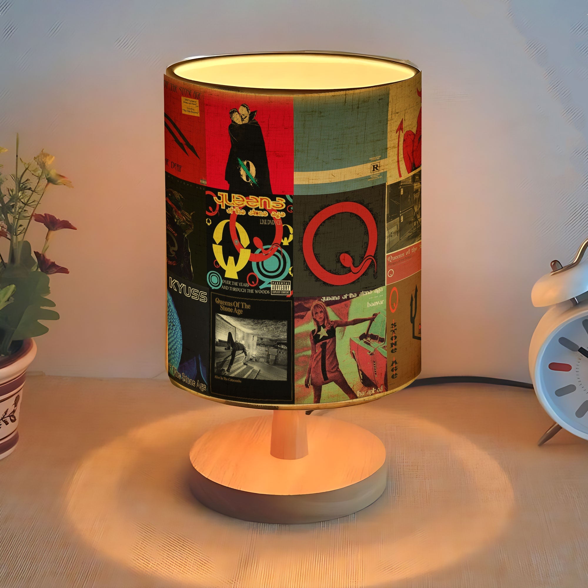 Queens of the Stone Age Album Cover Lamp Rock Music Nostalgia Decor