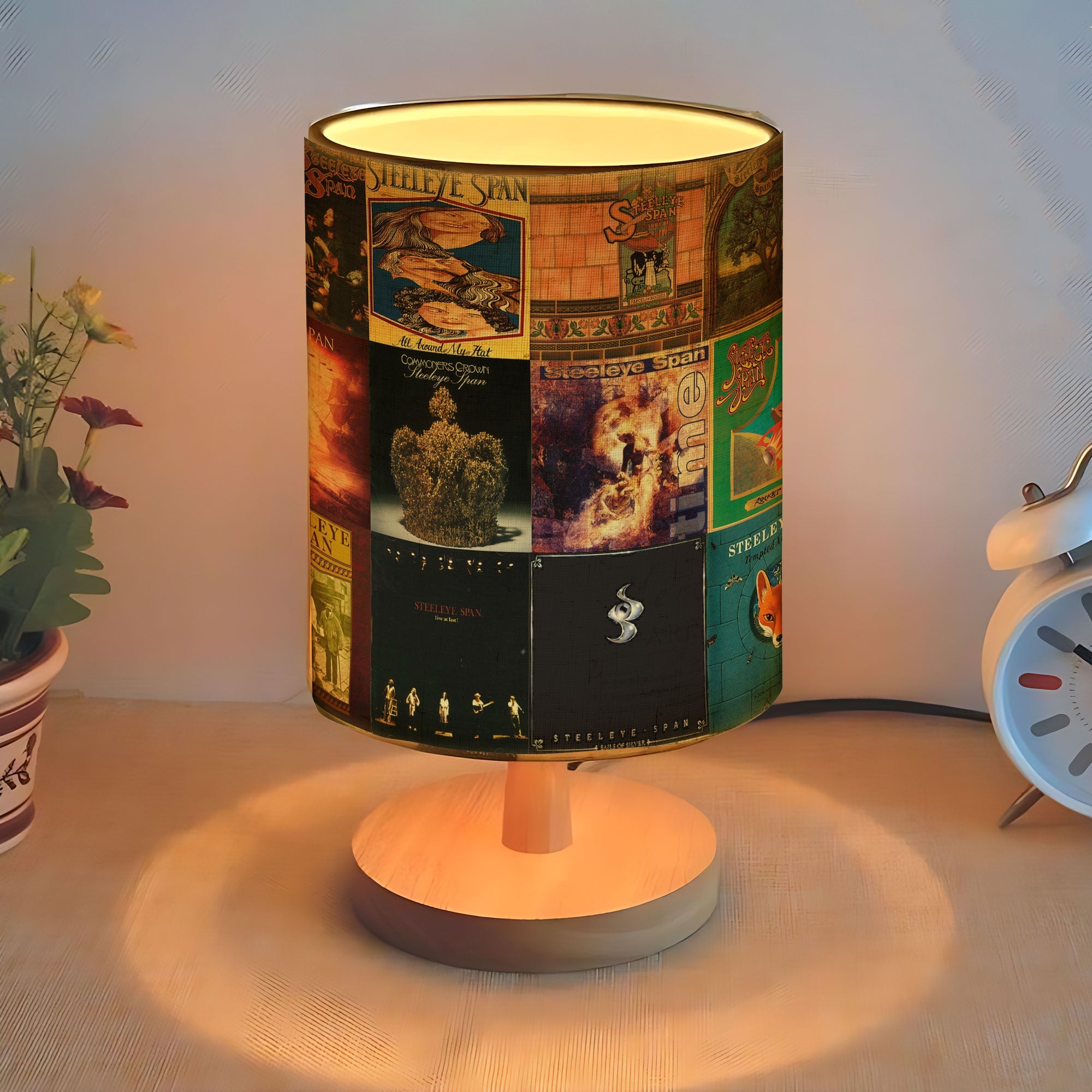 Steeleye Span Album Art Table Lamp Folk Rock Classic Light Decor