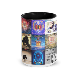 Steve Perry Accent Mug Rock Legend Album Collage Gift