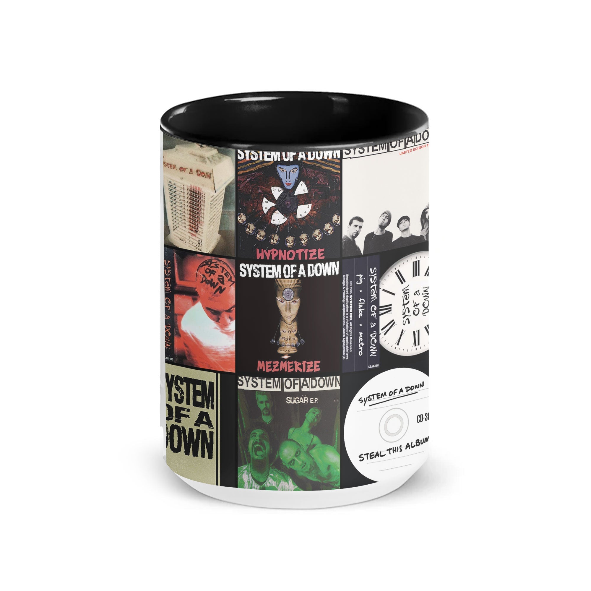 System of a Down Accent Mug Album Cover Collage Gift
