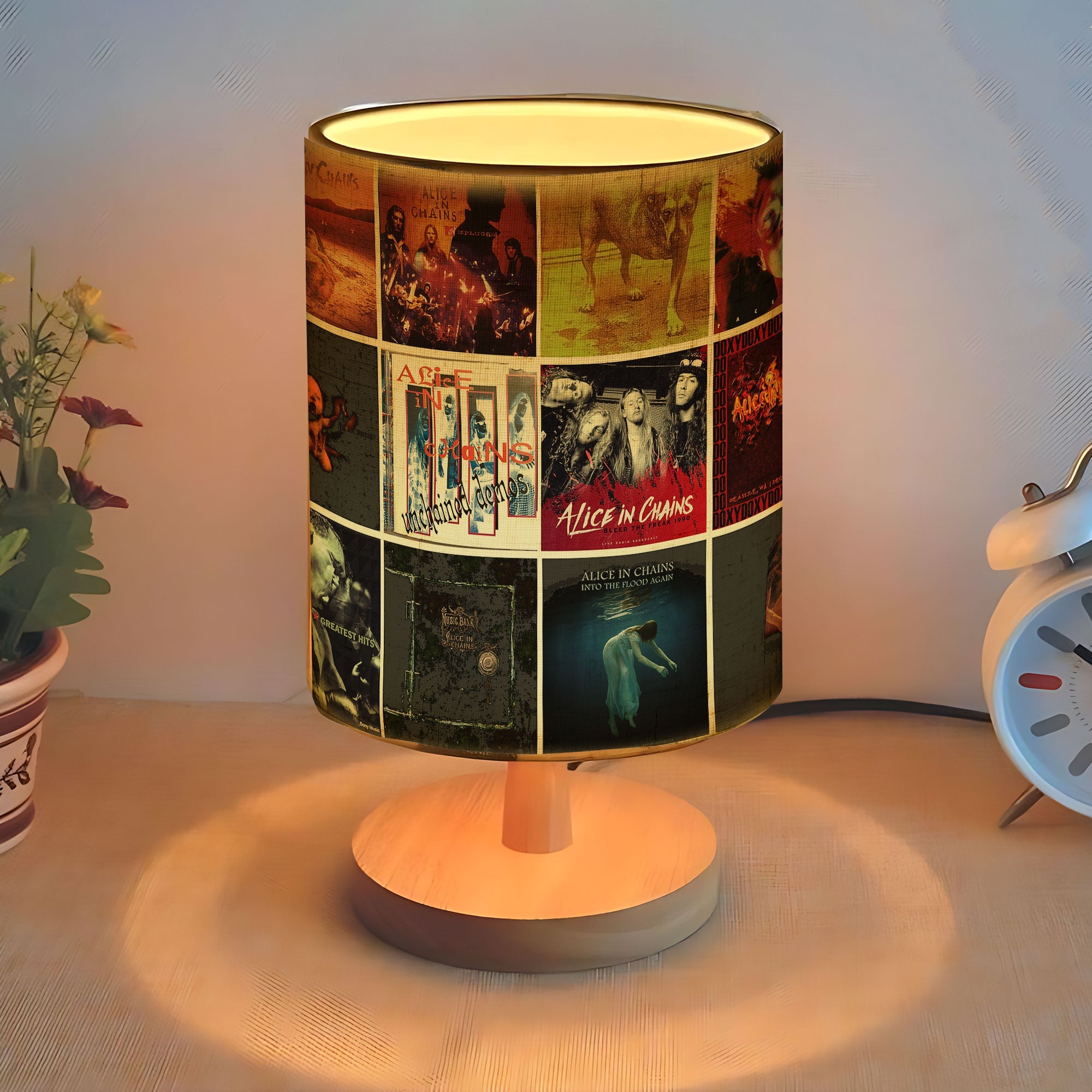 Alice in Chains Album Cover Table Lamp Rock Grunge Music Decor