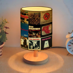 Foo Fighters Fabric Lamp Rock Album Cover Table Light