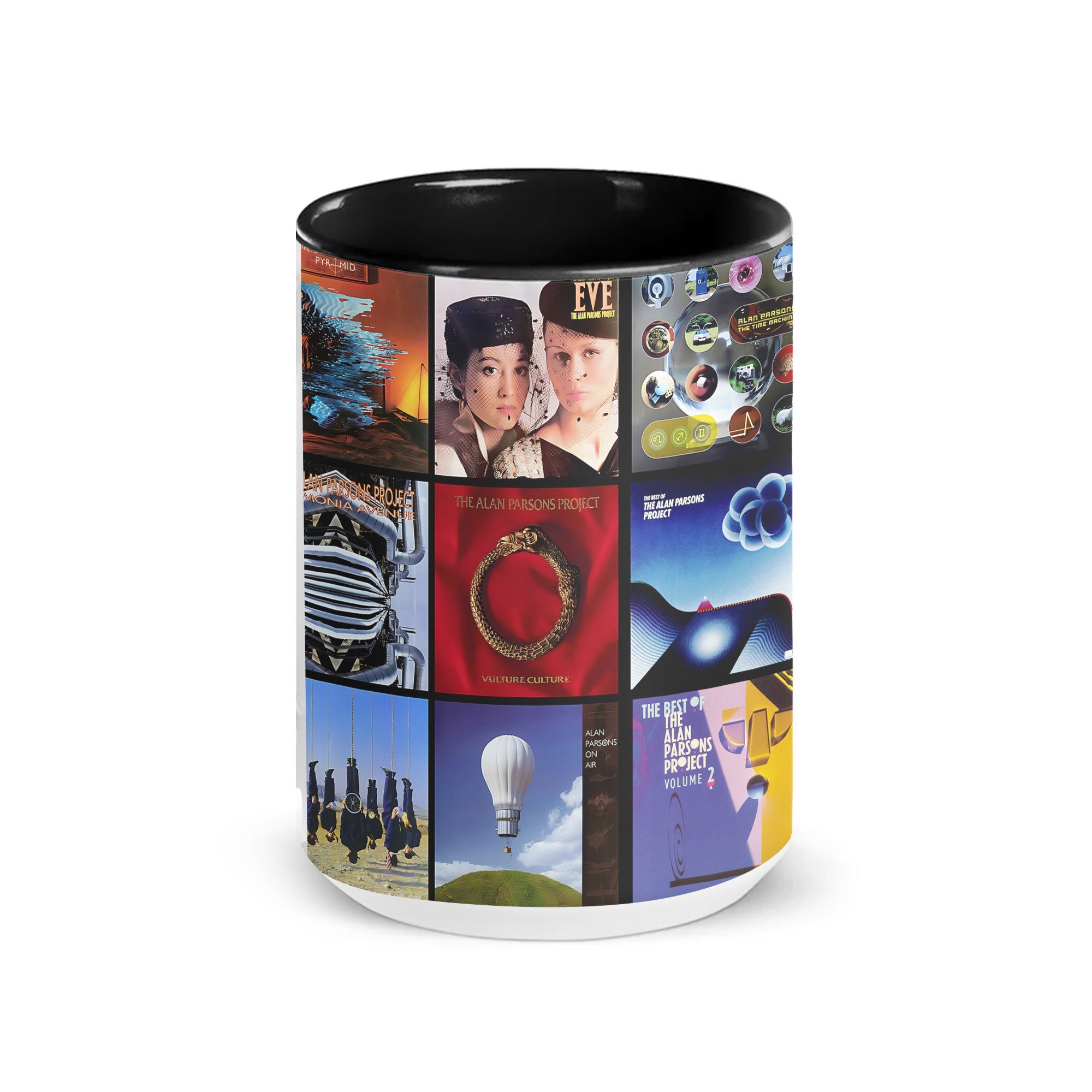 The Alan Parsons Project Accent Mug Album Cover Collage Gift
