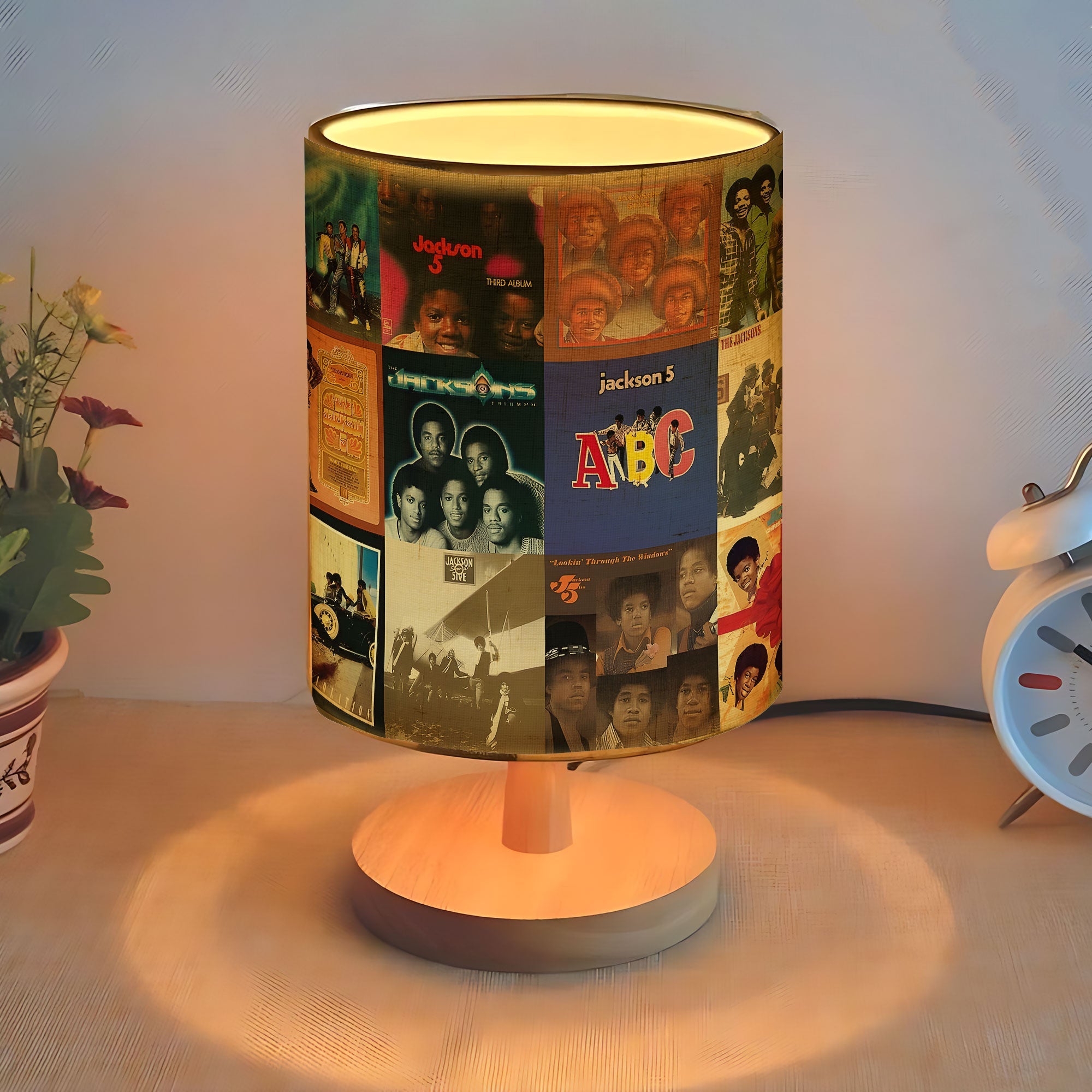 The Jackson 5 Fabric Lamp Motown Magic Illuminated