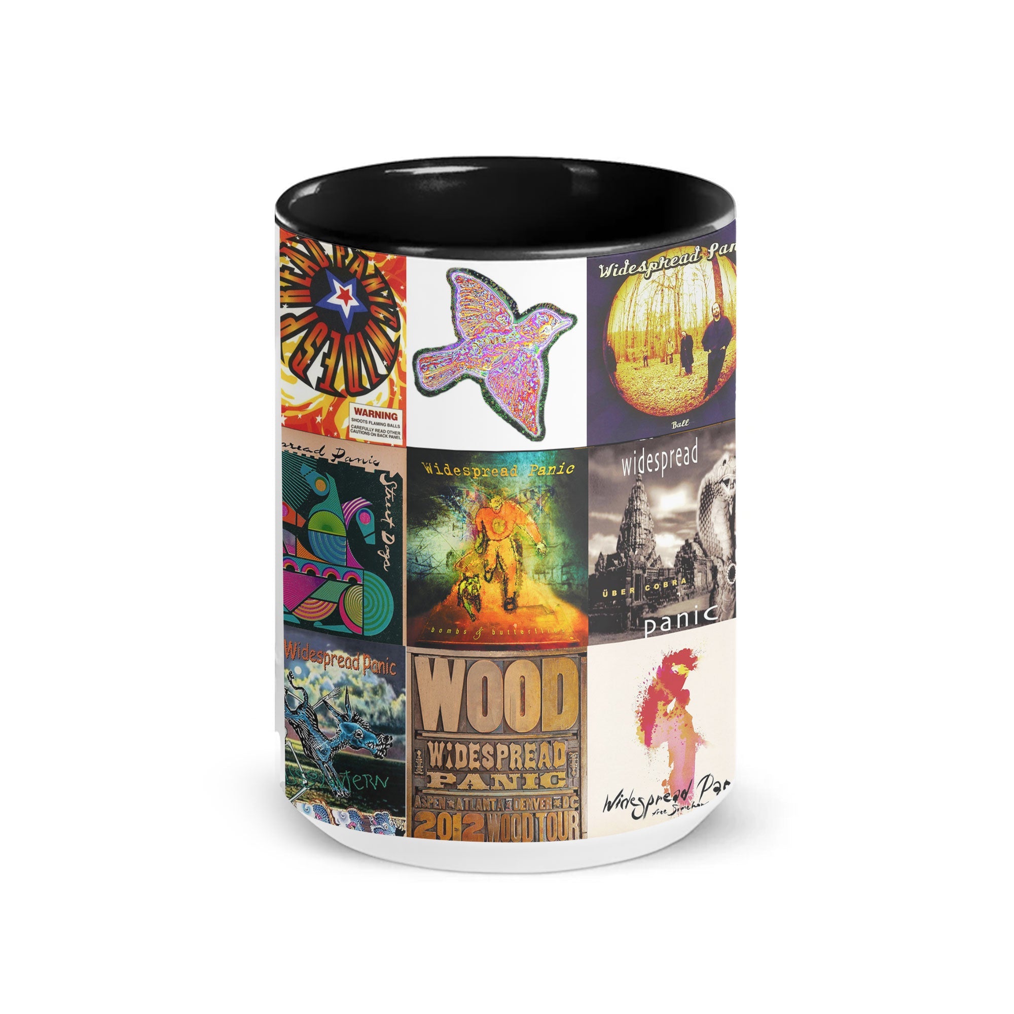 Widespread Panic Accent Mug Classic Album Cover Collage Gift