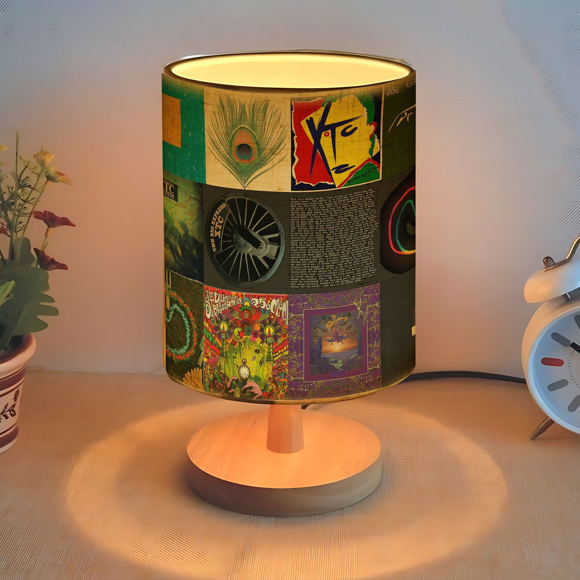 XTC Fabric Lamp The Art-Pop Illumination