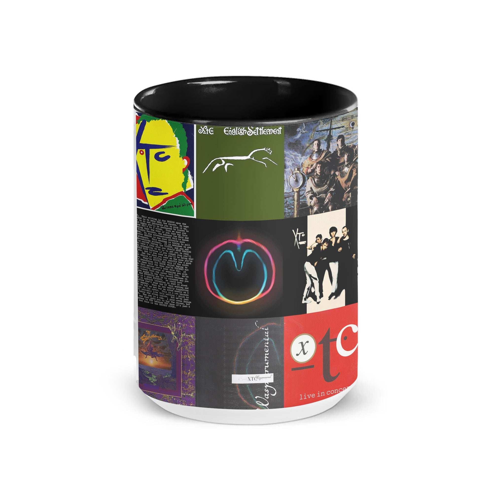 XTC Accent Mug Classic Album Cover Collage Gift