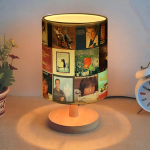 David Cassidy Fabric Lamp A Warm Tribute for Music Lovers