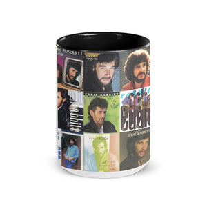 Eddie Rabbitt Accent Mug Classic Album Cover Collage Gift