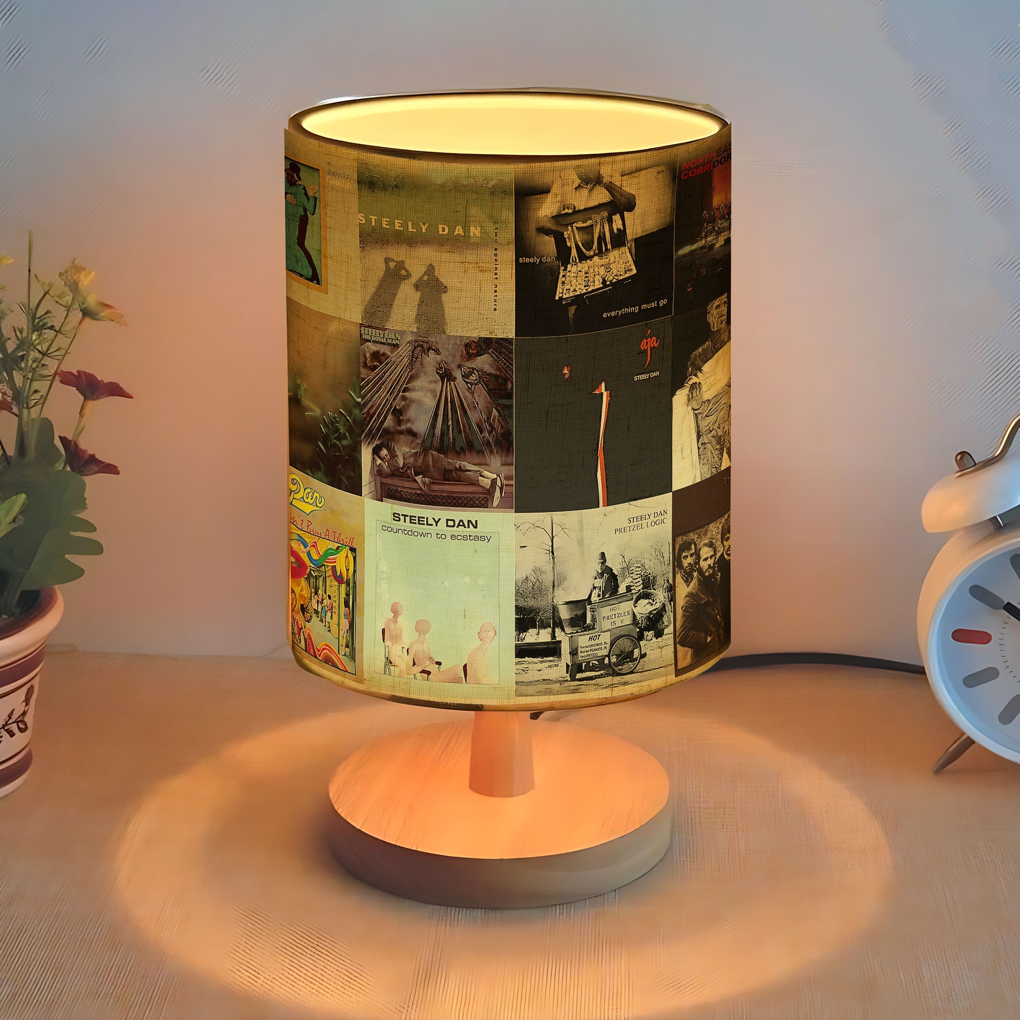 Steely Dan Album Fabric Lamp A Glow of Jazz-Rock Memories